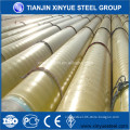 ASTM, API 5L, Carbon 3PE steel pipe/anticorrosion PE coated in stock